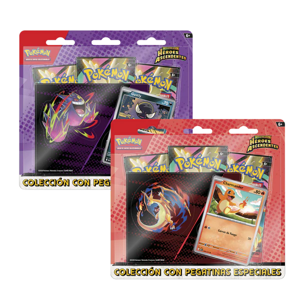 Blister Pokemon con Pegatina Héroes Ascendentes - Español