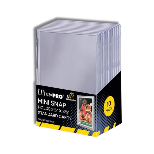 10 Fundas Mini Snap Card Holder TopLoader - Ultra Pro