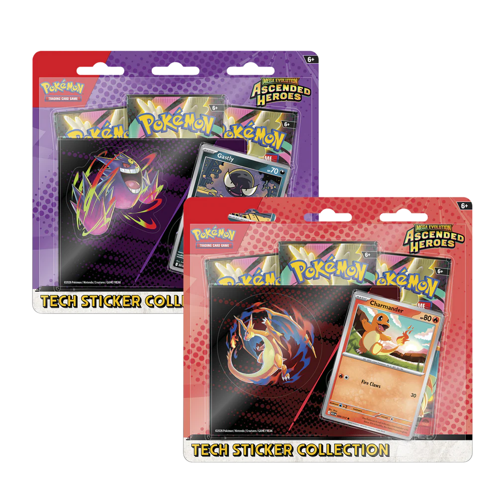 Tech Sticker Collection Ascended Heroes - Ingles