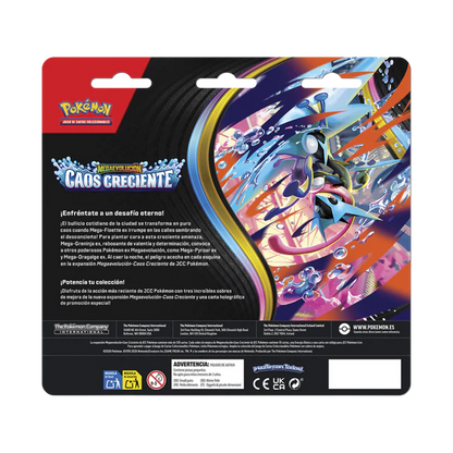 Blister Pokemon Caos Creciente - Español