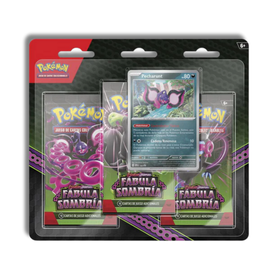 Blister Triple Fábula Sombría - Español