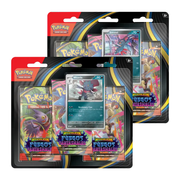 Blister Triple Fuegos Fantasmales - Español