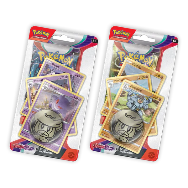 Blister Triple Scarlet and Violet - Ingles