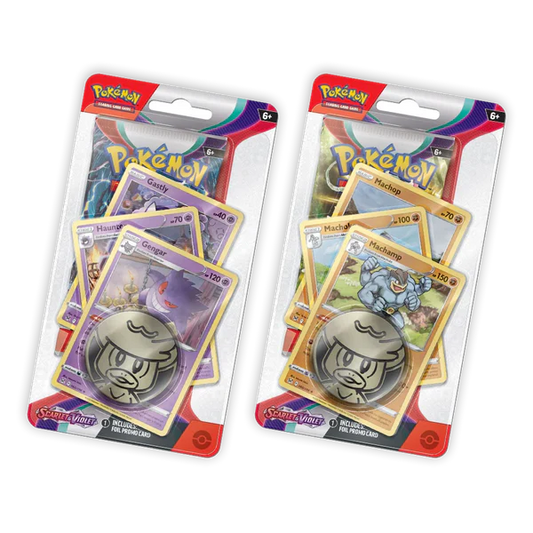 Blister Triple Scarlet and Violet - Ingles