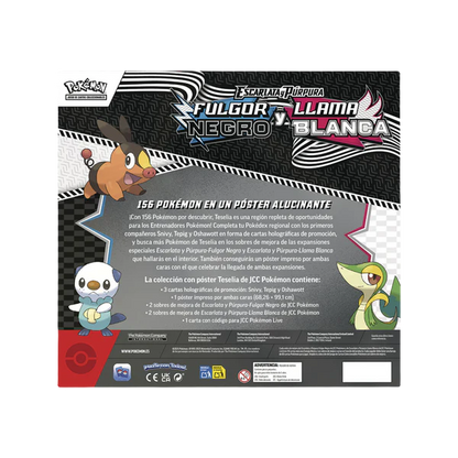 Caja Colección con Poster Fulgor Negro y Llama Blanca - Español