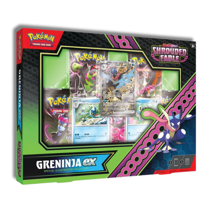 Caja Greninja EX Special Illustration Collection - Ingles