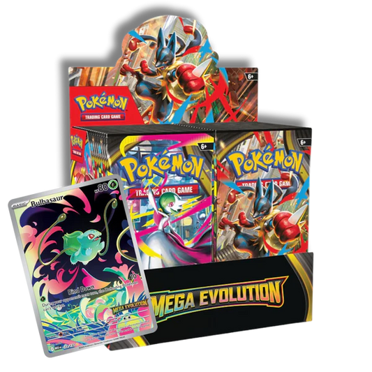 Caja de 36 Sobres de Mega Evolution + Promo Bulbasaur - Ingles