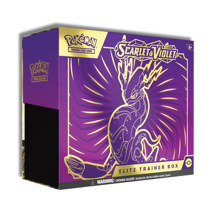 Caja de Entrenador Elite Escarlata y Purpura Miraidon - Ingles