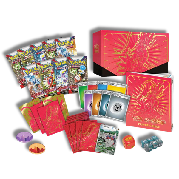 Caja de Entrenador Elite Escarlata y Purpura Miraidon - Ingles