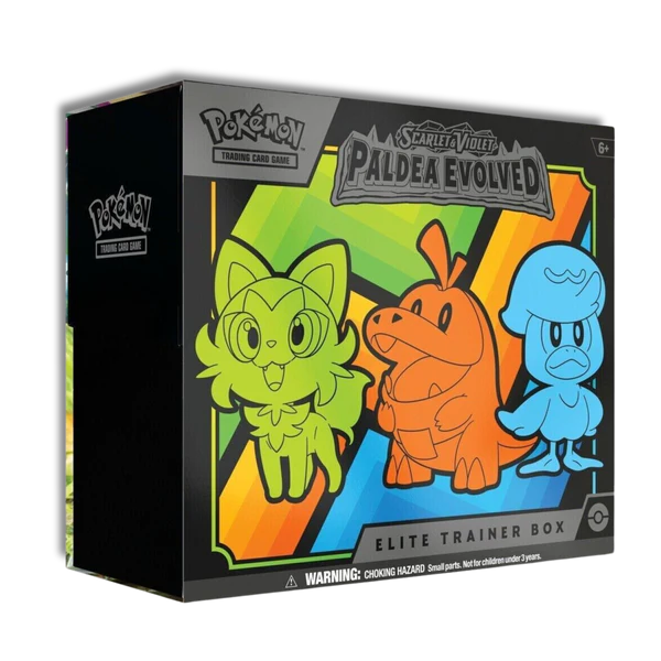 Caja de Entrenador Elite Evoluciones de Paldea - Español
