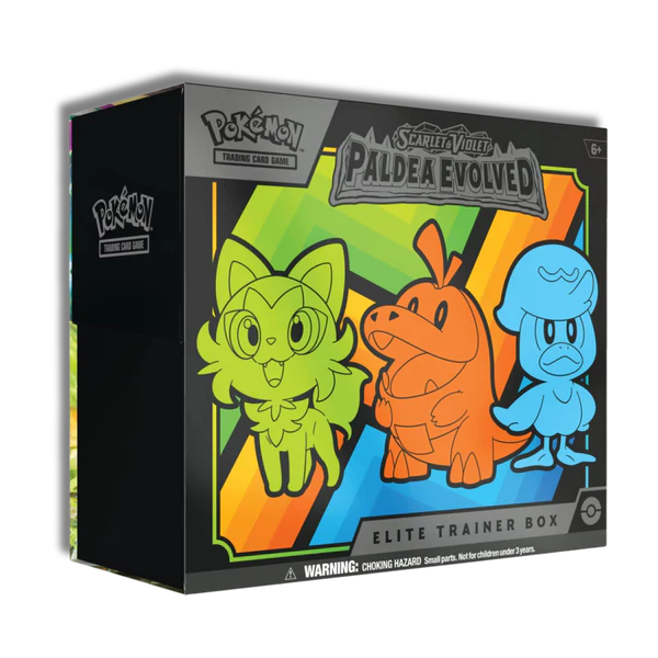 Caja de Entrenador Elite Paldea Evolved - Ingles