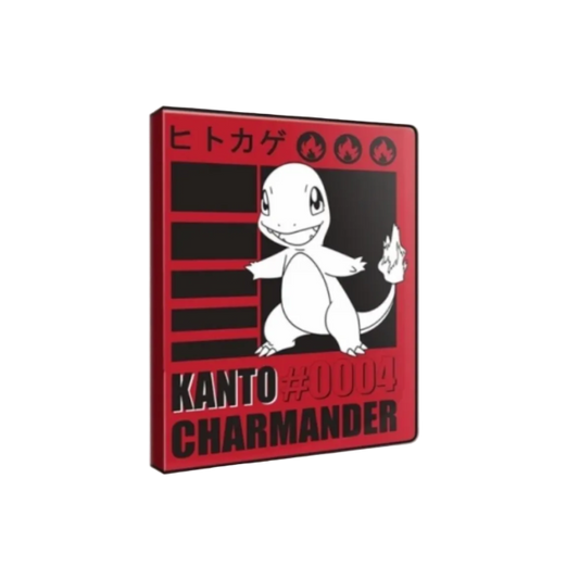 Album Kanto Charmander | 9 Bolsillos 360 Cartas | Ultra Pro | Pro Binder