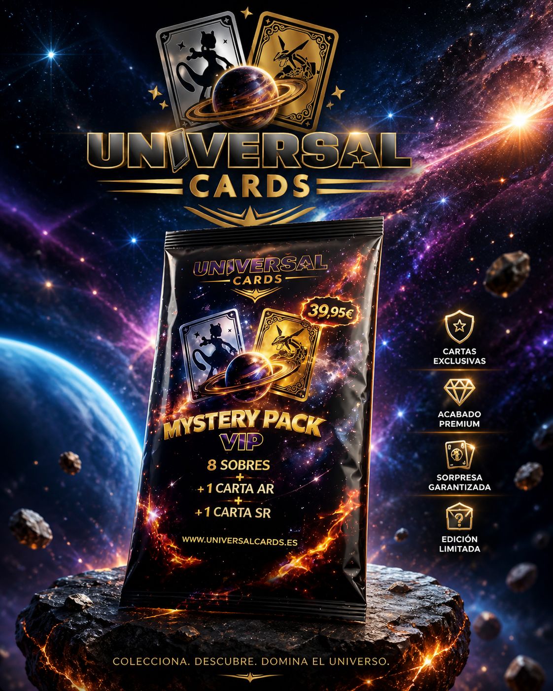 Mystery Pack - Edición 1 - Serie VIP.